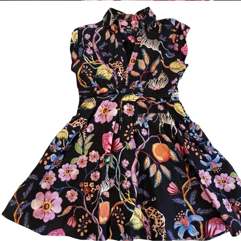 Anthropologie Maeve Floral Mini Dress